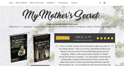 Desktop Screenshot of mymotherssecret.com